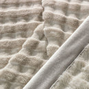 Cobertor Casal Desert Aveludado Fleece Texturizado - Gramatura: 400g/m²