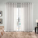Cortina Gaze de Linho Sem Forro Para Janela Quarto e Sala