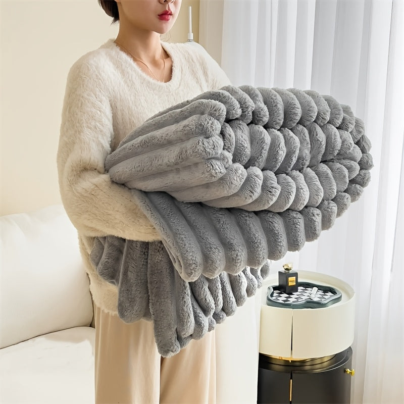 Manta Jacquard - Fleece Macio