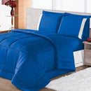 Kit Edredom Cobre Leito Homy Dupla Face - 03 Peças