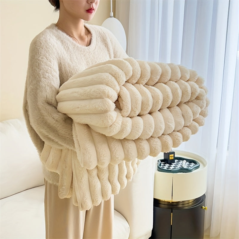 Manta Jacquard - Fleece Macio