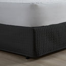 Saia Para Cama Box Matelada 150 Fios Quadriculada