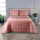 Kit Colcha Cobre Leito 3 Peça Joanna percal 300 fios