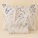 Kit Colcha Cobre Leito 3 Peças Dupla Face Estampado Floral Garden