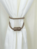 kit 2 Prendedores Abraçadeira fivela Para Cortina