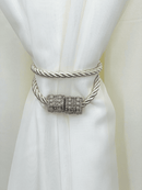 kit 2 Prendedores Abraçadeira fivela Para Cortina