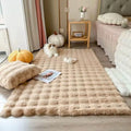 Tapete Felpudo Bubble Plush – Maciez e Estilo para sua Casa