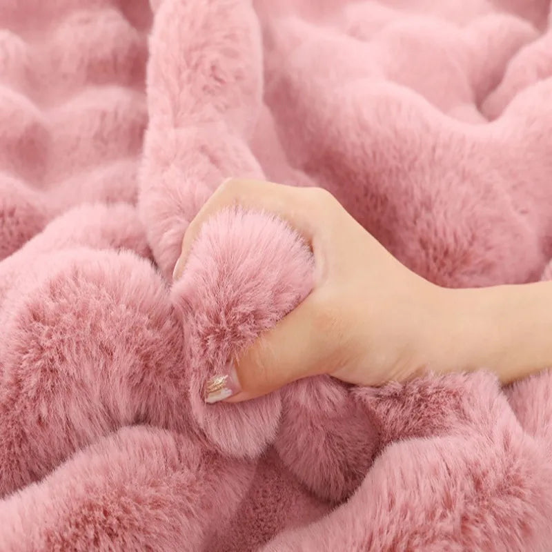 Tapete Felpudo Bubble Plush – Maciez e Estilo para sua Casa