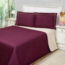 Kit Cobre Leito 400 Fios Matelado Dupla Face