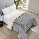 Coberdrom Everest Sherpa Liso Edredom Dupla Face