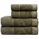 Jogo de Toalhas 4 Peças - 100% Algodão 420 g/m²