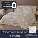 Kit Coberdrom Top Line Dupla Face Fleece / Sherpa – 5 Peças