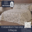 Kit Coberdrom Top Line Dupla Face Fleece / Sherpa – 5 Peças