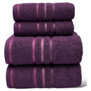 Jogo de Toalhas 4 Peças – 100% Algodão - 460g/m²