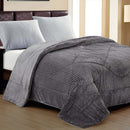 Coberdrom Canelado Plush – Manta Plush com Textura