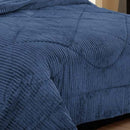 Coberdrom Canelado Plush – Manta Plush com Textura