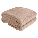 Cobertor Manta Aveludada Canelada