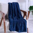 Cobertor Manta Aveludada Canelada