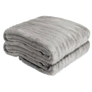 Cobertor Manta Aveludada Canelada