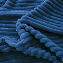 Cobertor Manta Aveludada Canelada