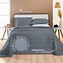 Cobre Leito 3 Peças – 300 Fios Percal – Dupla Face