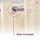 Cortina de Voil Liso para janela quarto e sala