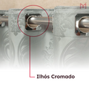 Cortina Jacquard Brasão