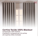 Cortina Tecido 100% Blackout