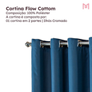 Cortina Flow Cottom Quarto e Sala