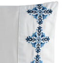 Jogo de Lençol 4 Peças Paris Percal 300 Fios Bordado Mosaic