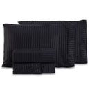 Jogo de Lençol Mônaco 04 Peças - Tecido Listrado 300 Fios