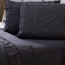 Jogo de Lençol Mônaco 04 Peças - Tecido Listrado 300 Fios