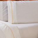 Jogo de Lençol Mônaco 04 Peças - Tecido Listrado 300 Fios