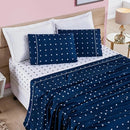 Jogo De Cama Poá Bolinhas 04 Peças 200 Fios