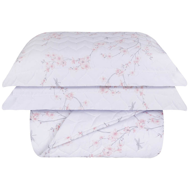 Jogo de Cama Flor de Cerejeira - 6 Peças