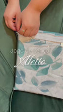 Jogo de Lençol 4 Peças 200 Fios Affeto