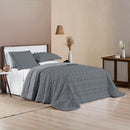 Cobre Leito 3 Peças – 300 Fios Percal – Dupla Face